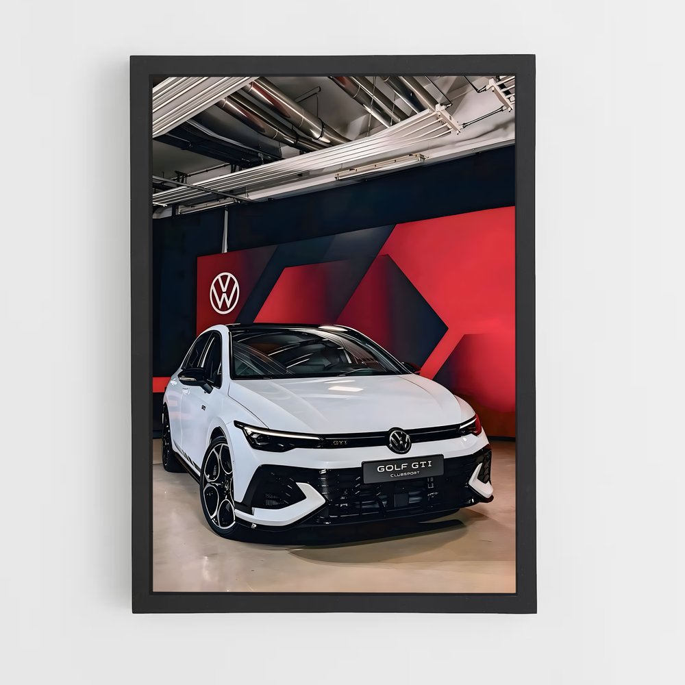 Poster GTI Evolution – affiche Volkswagen (vue 2)